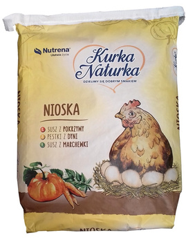 Kurka Naturka Nioska 10 kg karma pasza dla kur kruszonka