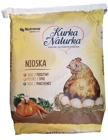 Kurka Naturka Nioska 10 kg karma pasza dla kur kruszonka