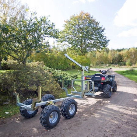 Przyczepa leśna ATV